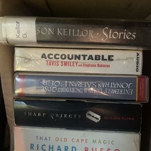 NICE LOT of audio books on CD!